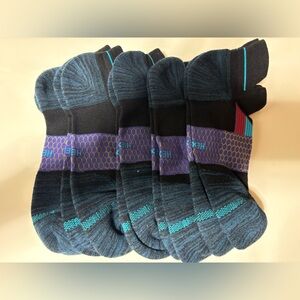 Bombas Ankle Socks (5 Pairs) Size: L